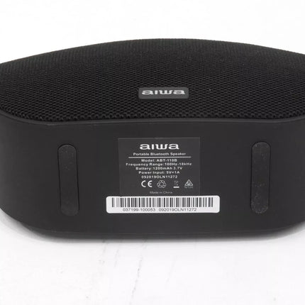 AIWA Soulmate (Black) ABT-110 Portable Bluetooth Speaker with Built-in Mic & TWS