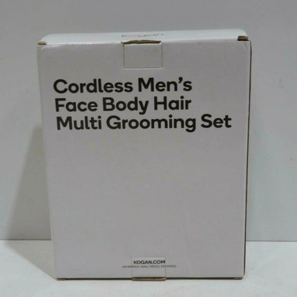 Kogan Cordless Men's Face Body Hair Multi Grooming Set