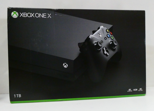 Microsoft Xbox One X 1TB Home Console - Black