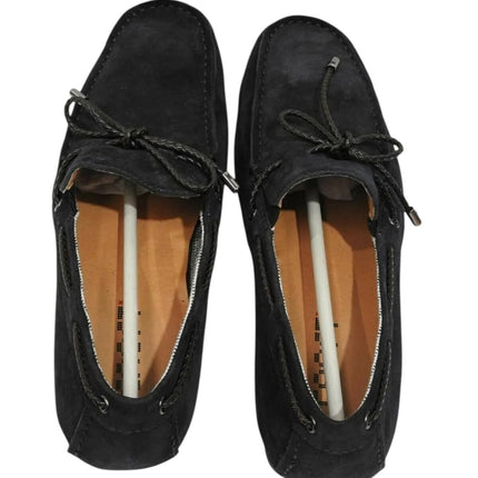 CROFT Men's Perry Flat Loafers, Midnight Suede, EU 41 8US