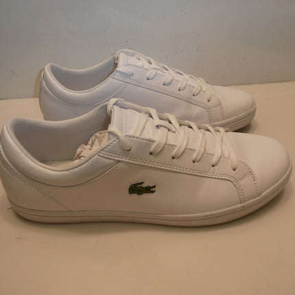 Lacoste Men's Straightset BL 1 CAM Sneaker, White, 10 US