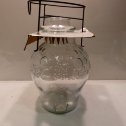 Serroni Soda Glass Beverage Dispenser with Stainless Steel Stand, 10 Litre Capac