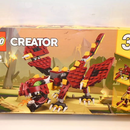 Lego Creator 31073 MYTHICAL CREATURES 3in1 Spider Troll Dragon