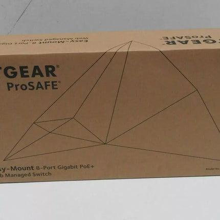 Netgear GS408EPP ProSafe Plus Easy-Mount 8-port Gigabit Ethernet Web Managed Swi