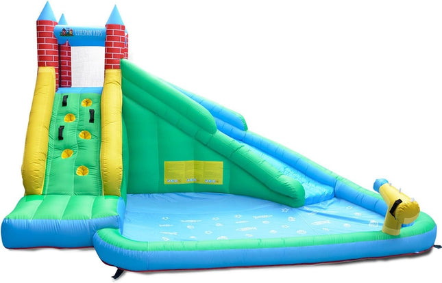 Lifespan Kids Inflatable Windsor 2 Slide and Splash Water Play Childrens Play Gr