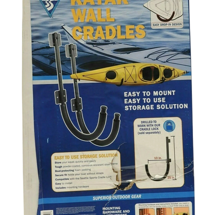 Seattle Sports Kayak Wall Cradle Hooks