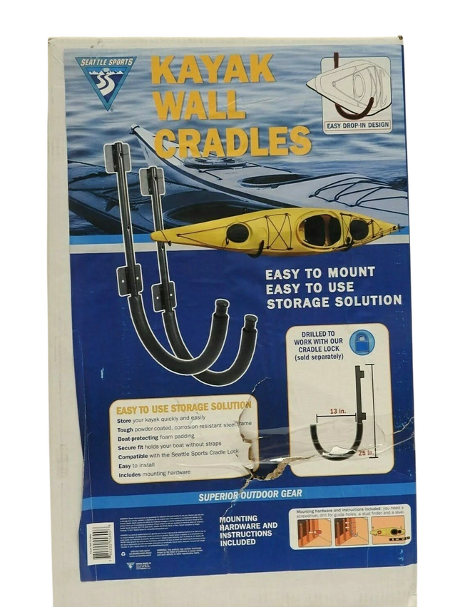 Seattle Sports Kayak Wall Cradle Hooks