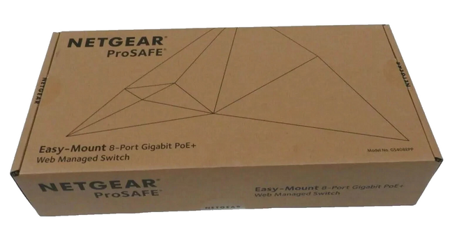 Netgear GS408EPP ProSafe Plus Easy-Mount 8-port Gigabit Ethernet Web Managed