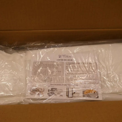 PetFusion Memory Foam Dog Bed (The BetterLounge) with Waterproof Liner & Removab