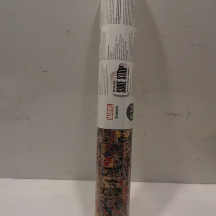 RoomMates JL1290M Ultra-Strippable Marvel Classics Comic Panel Mural, 6-Feet x 1