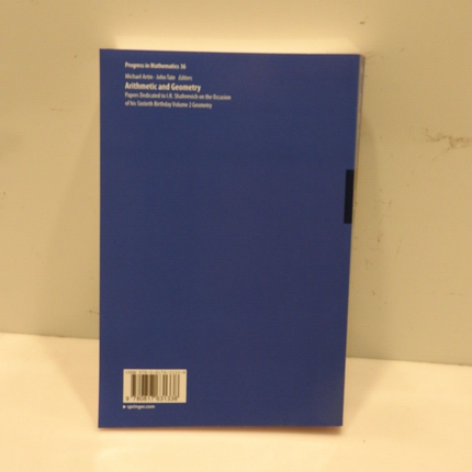 Arithmetic and Geometry: Papers Dedicated to I.R. Shafarevich on the Occasion of