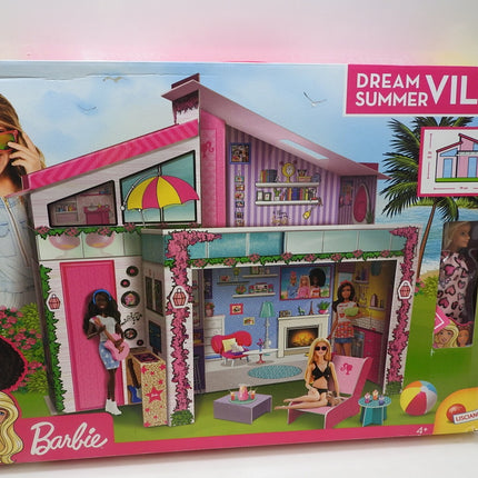 Lisciani Barbie Summer Villa With Doll 76932