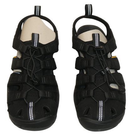 KEEN Men's Clearwater CNX Sandal, Black, EU 37.5, UK 4.5, US 7, CM 24