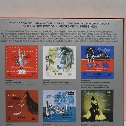 Decca Sound: the Birth of High Fidelity by Various Artists (Record, 2015)
