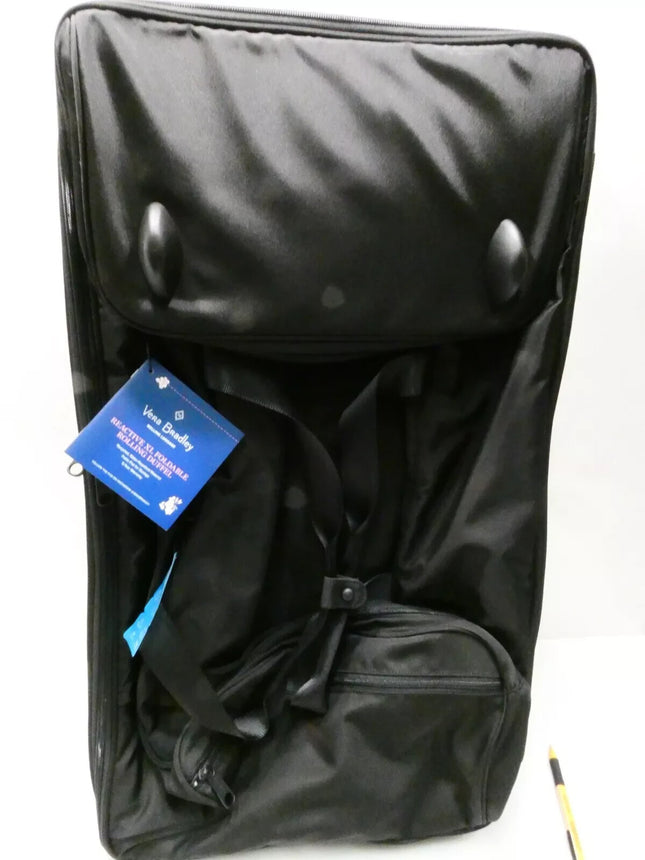 Vera Bradley Women's Recycled Ripstop XL Foldable Rolling Duffel Travel Bag