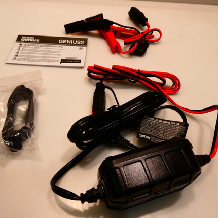 NOCO Genius GENIUS2 6V 12V 2Amp UltraSafe Battery Charger & Maintainer (US Mode)
