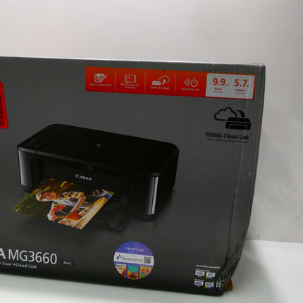 Canon PIXMA Home MG3660BK Black, Multi Function Home Printer