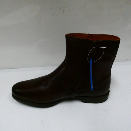 Florsheim Men's Medfield Plain Toe Zip Boot Fashion, Brown, 12 3E