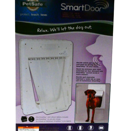 PetSafe Electronic SmartDoor - Collar Activated Dog and Cat Door - Small to Larg