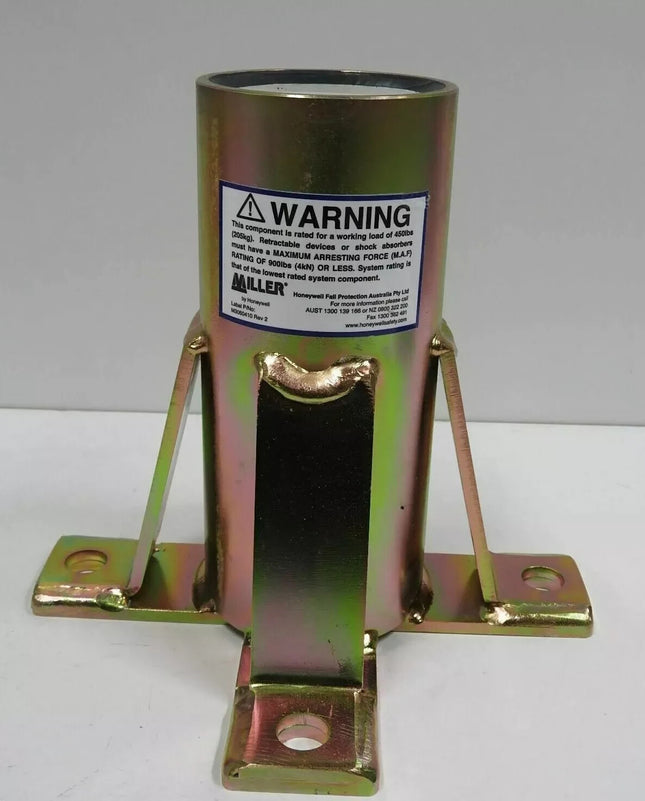 Honeywell Miller Dh-7Zp Durahoist Floor Mount Sleeve Zinc