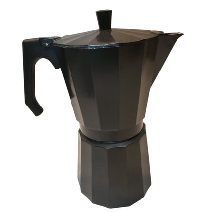 Pezzetti Luxexpress 12 Cup Black Stove Top Coffee Maker, Black