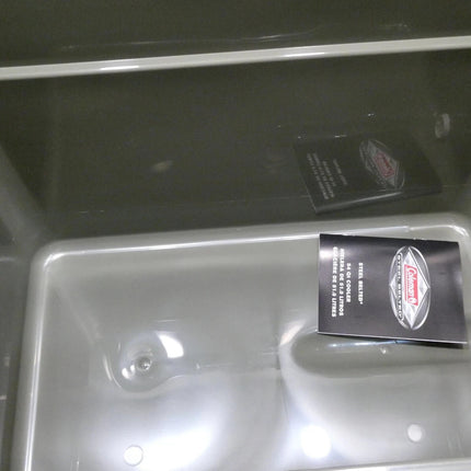 Coleman Reunion Insulated Portable Ice Chest, 54qt Steel Belted Leak (Dent)