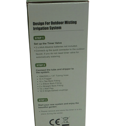 Rainpoint IK10MV Mist Cooling Irrigation Kits for Garden