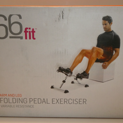 66fit Folding Pedal Exerciser For Arms & Legs