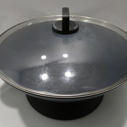 Sunbeam DiamondForce Electric Wok Non Stick Coating Large Capacity (Dark Blue)