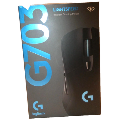 Logitech G703 Lightspeed Wireless Gaming Mouse - Black (910-005095)