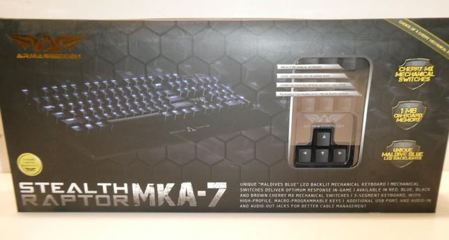 Armaggeddon Stealth Raptor MKA-7 Mechanical Gaming Keyboard