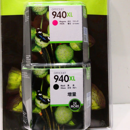 2 x HP Genuine 940XL Value Pack Ink 4 Pack