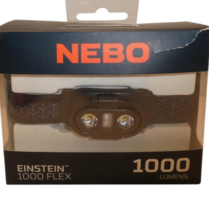 NEBO EINSTEIN 1000 Flex Rechargeable Headlamp