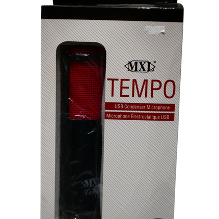 MXL Tempo Red/Black USB Condenser Microphone
