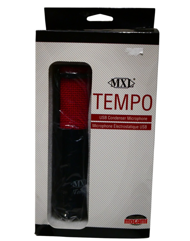 MXL Tempo Red/Black USB Condenser Microphone
