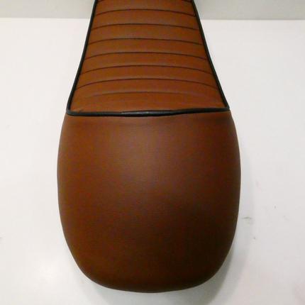 Max Inc. SPORTBRN18211 Motorcycle Seat - Cafe Racer Sportster Brown