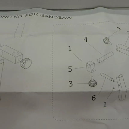 Sherwood Sanding System for 10 Inch Heavy-Duty Bandsaw