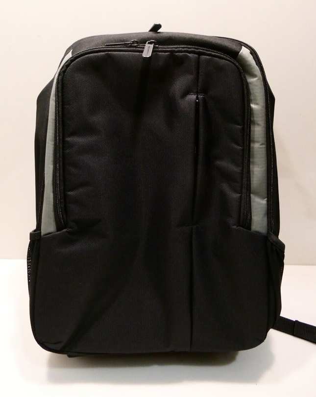 Amazon Basics Laptop Computer Backpack - Fits Up To 15 Inch Laptops - Black