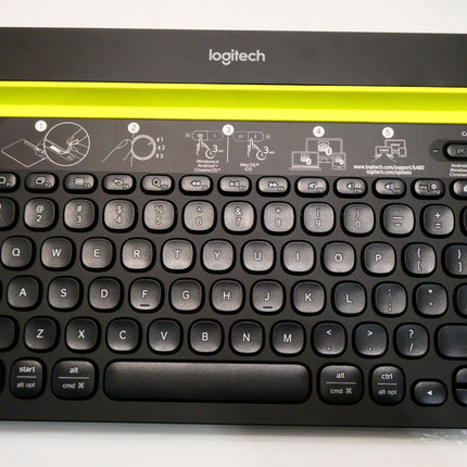 Logitech Multi-Device K480 Wireless Bluetooth Keyboard - Black