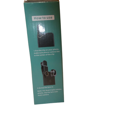 Mocalaca Phone Camera Lens (11 Lenses) Phone Lens Kit, Clip on Fisheye/Macro/Wid