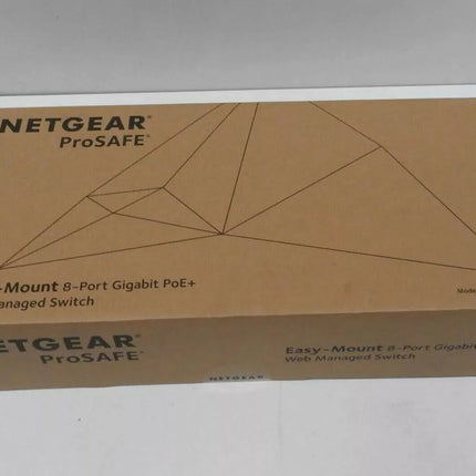 Netgear GS408EPP ProSafe Plus Easy-Mount 8-port Gigabit Ethernet Web Managed Swi