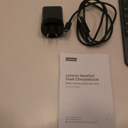 Lenovo IdeaPad Duet 10.1" (128GB SSD, MediaTek P60T, 2.00GHz, 4GB RAM)...