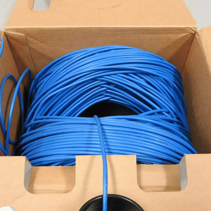 Monoprice 1000FT 24AWG Cat5e 350MHz UTP Solid_ Plenum (CMP)_ Bulk Ethernet Bare