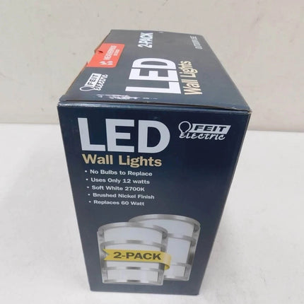 Feit Electric LED Wall Lights 2 Pack Outdoor Use