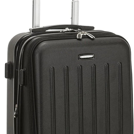 Rockland Titan Hardside Spinner Luggage, Black, Carry-On 19-Inch