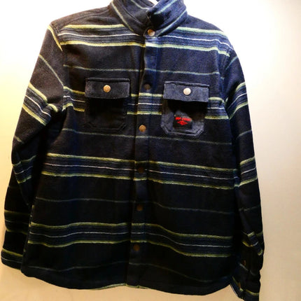 Rip Curl Boys' Polar Fleece Party Pack Shirt, Dark Navy, 16, Dark Navy