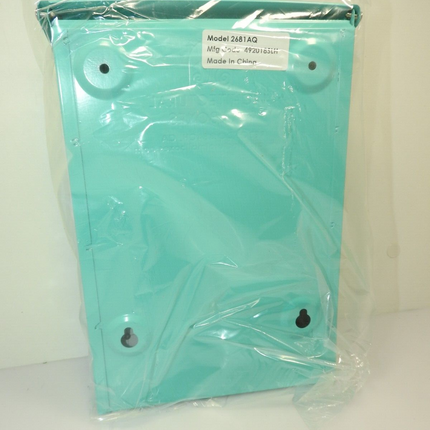Architectural Mailboxes 2681AQ Marina Aqua Wall Mount Mailbox - Small
