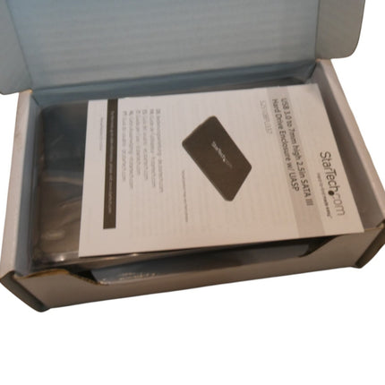 StarTech.com 2.5in USB 3.0 SATA Hard Drive Enclosure w/ UASP for Slim 7mm SATA 