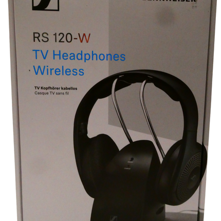 Sennheiser RS 120-W On-Ear Wireless Headphones - Black