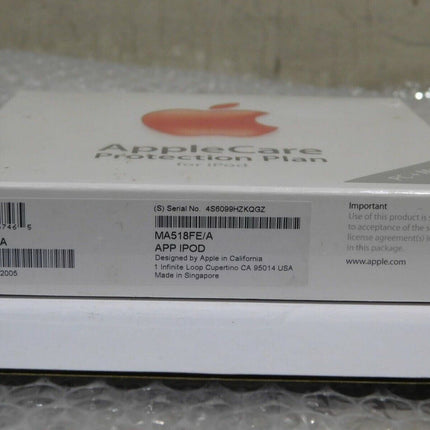 AppleCare Protection Plan for iPod 1Year MA518FE/A